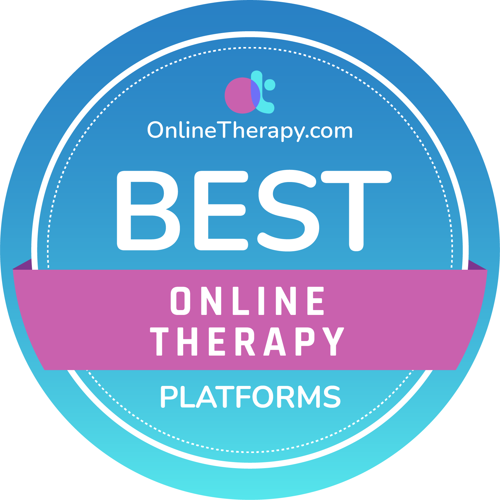best online therapy badge