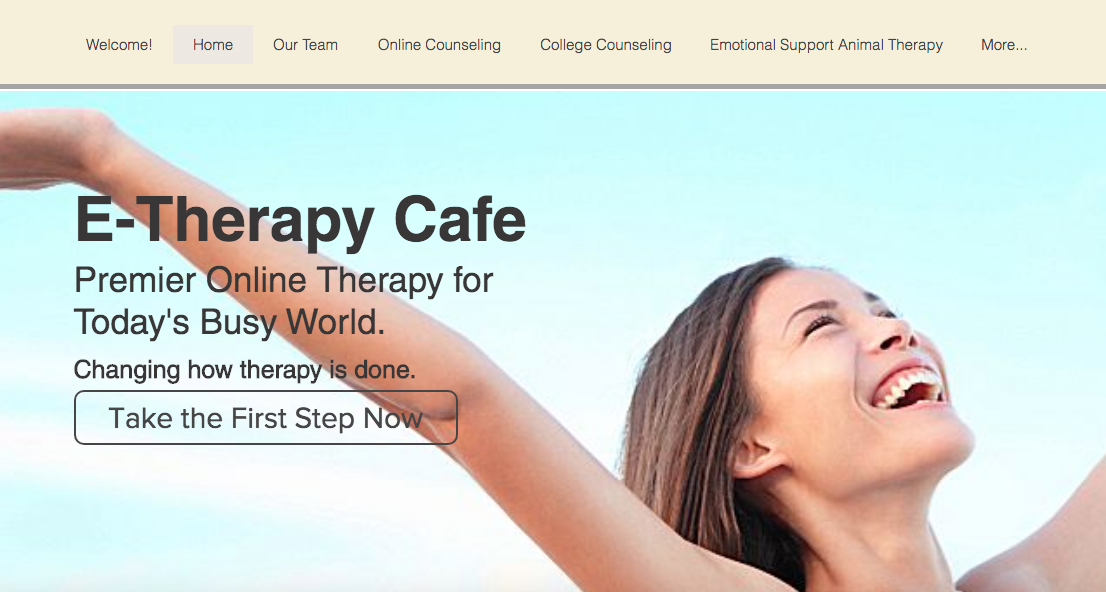 e therapy cafe screenshot