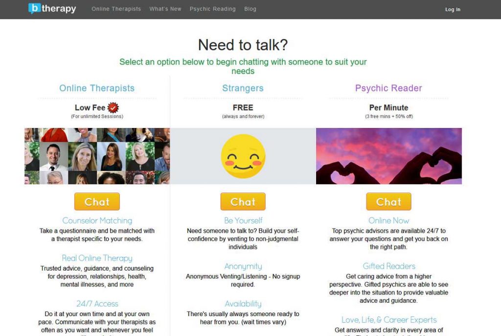 blahtherapy homepage