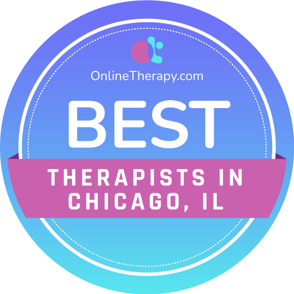 best therapists in Chicago badge