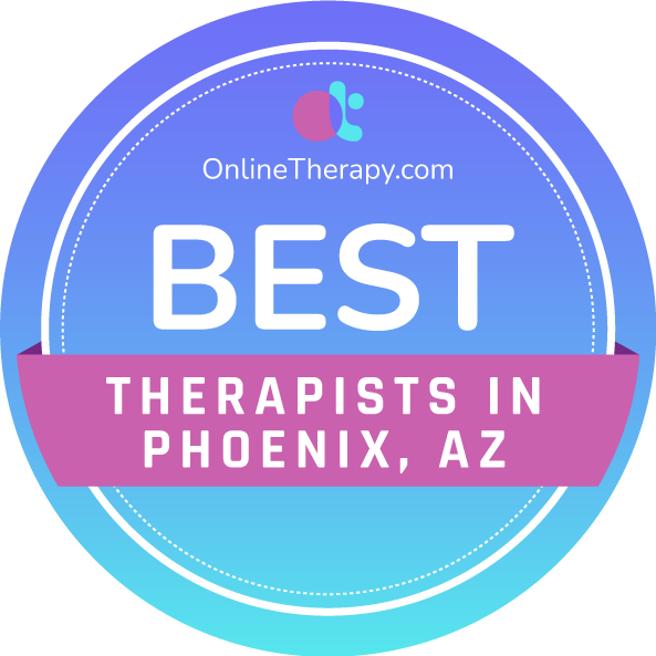 best therapists in Phoenix badge
