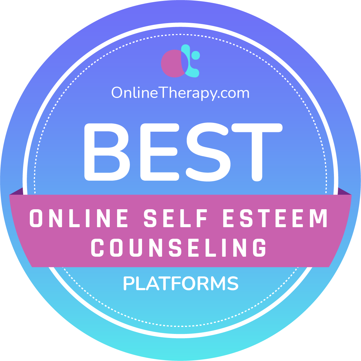 Online Self Esteem Counseling Badge