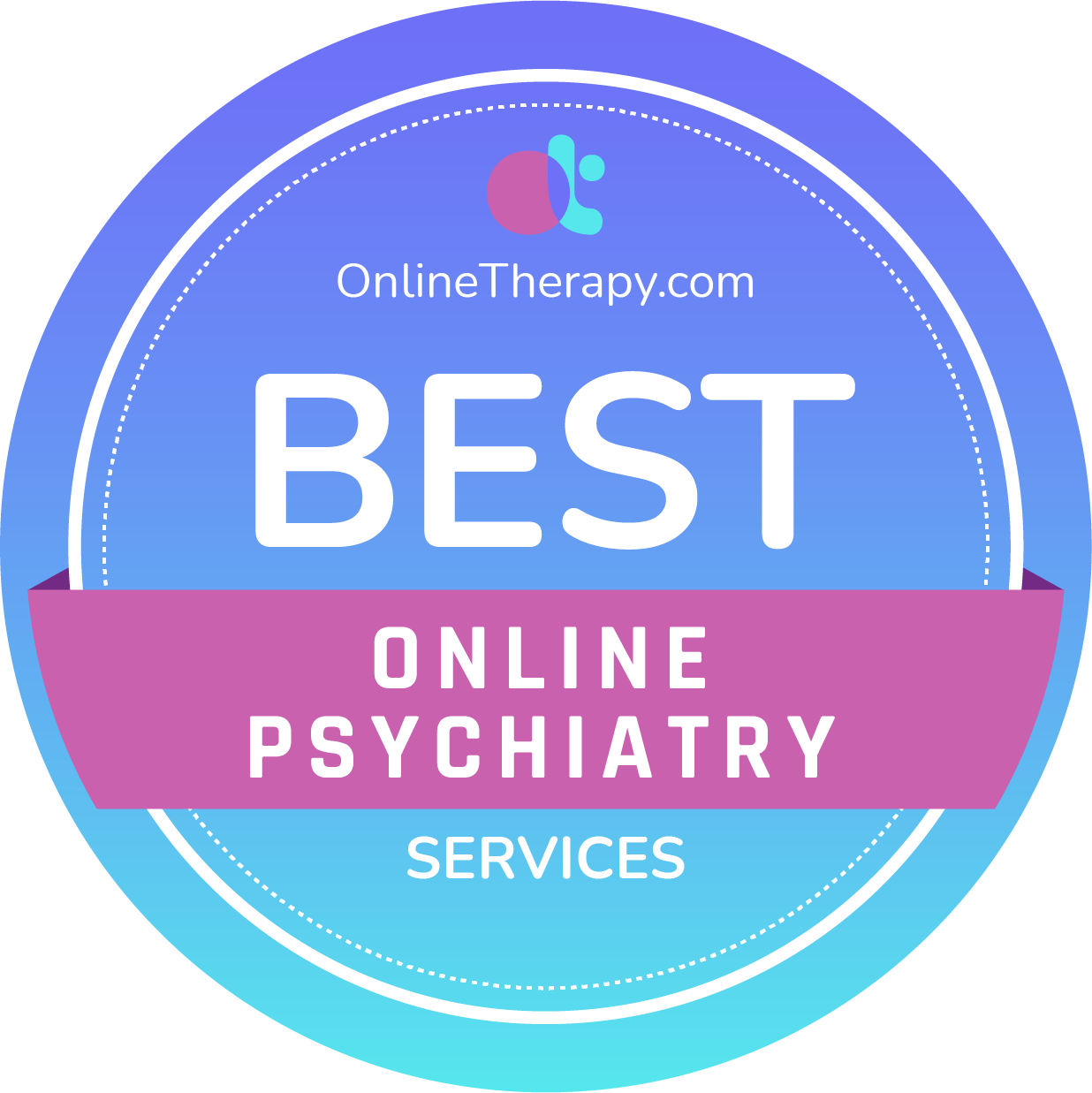 online psychiatry services badge