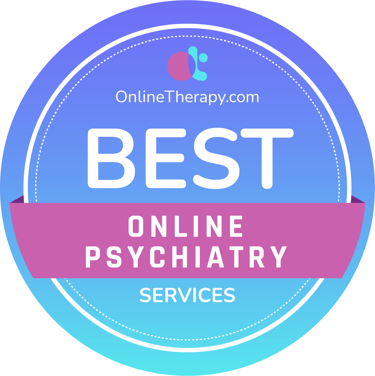 online psychiatry services badge