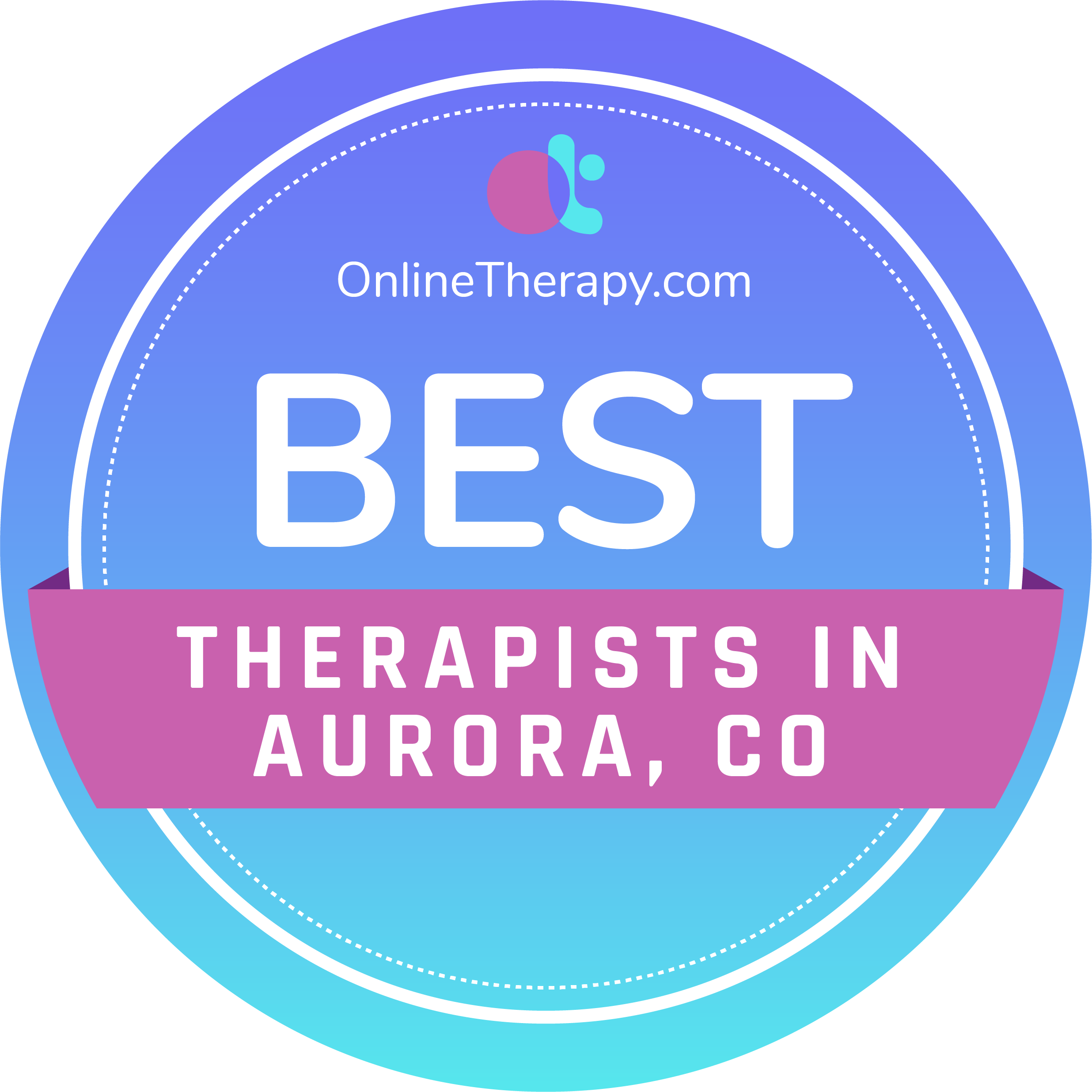 best therapists in Aurora badge