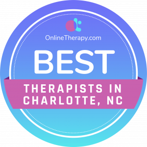 best therapists in Charlotte badge