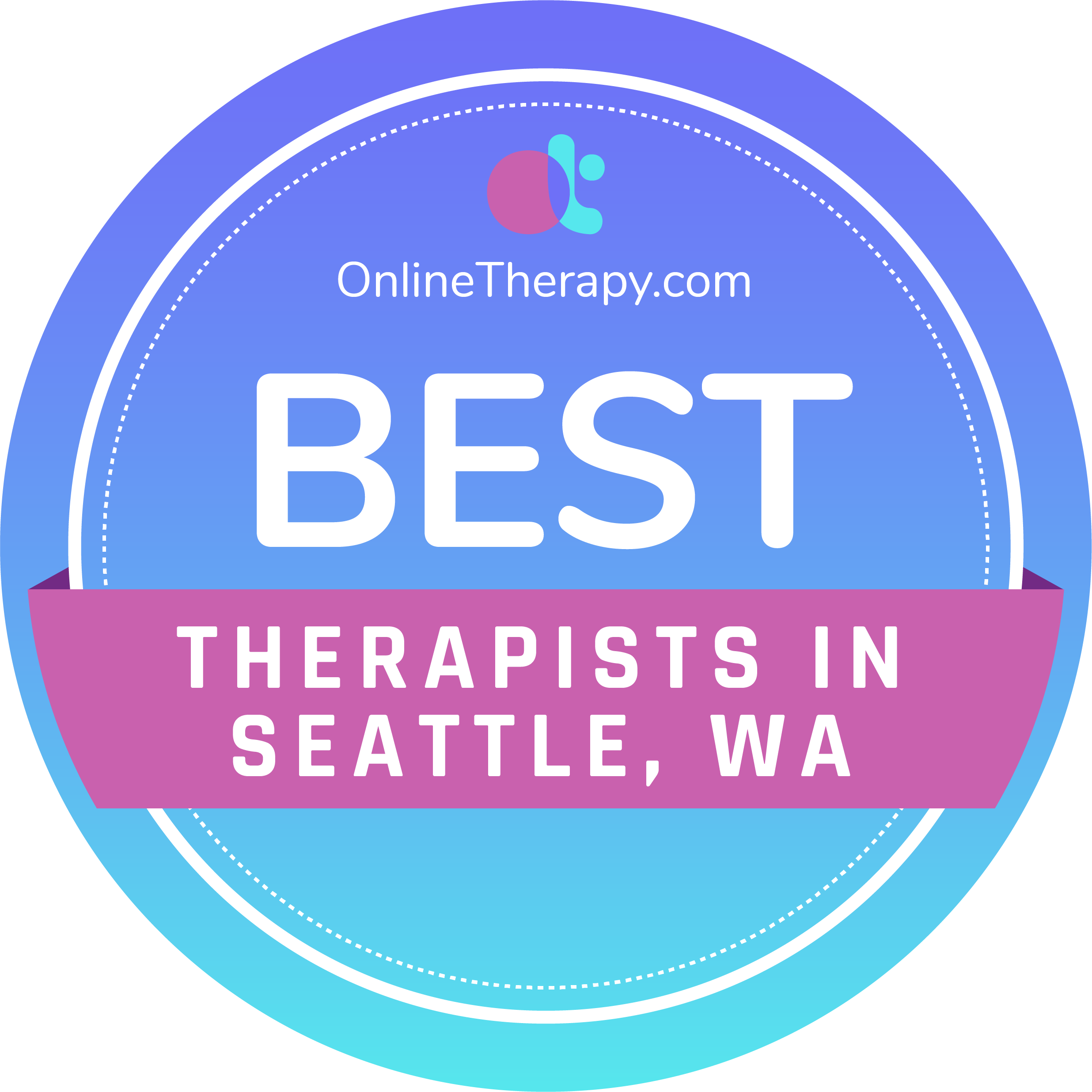 best therapists in seattle badge
