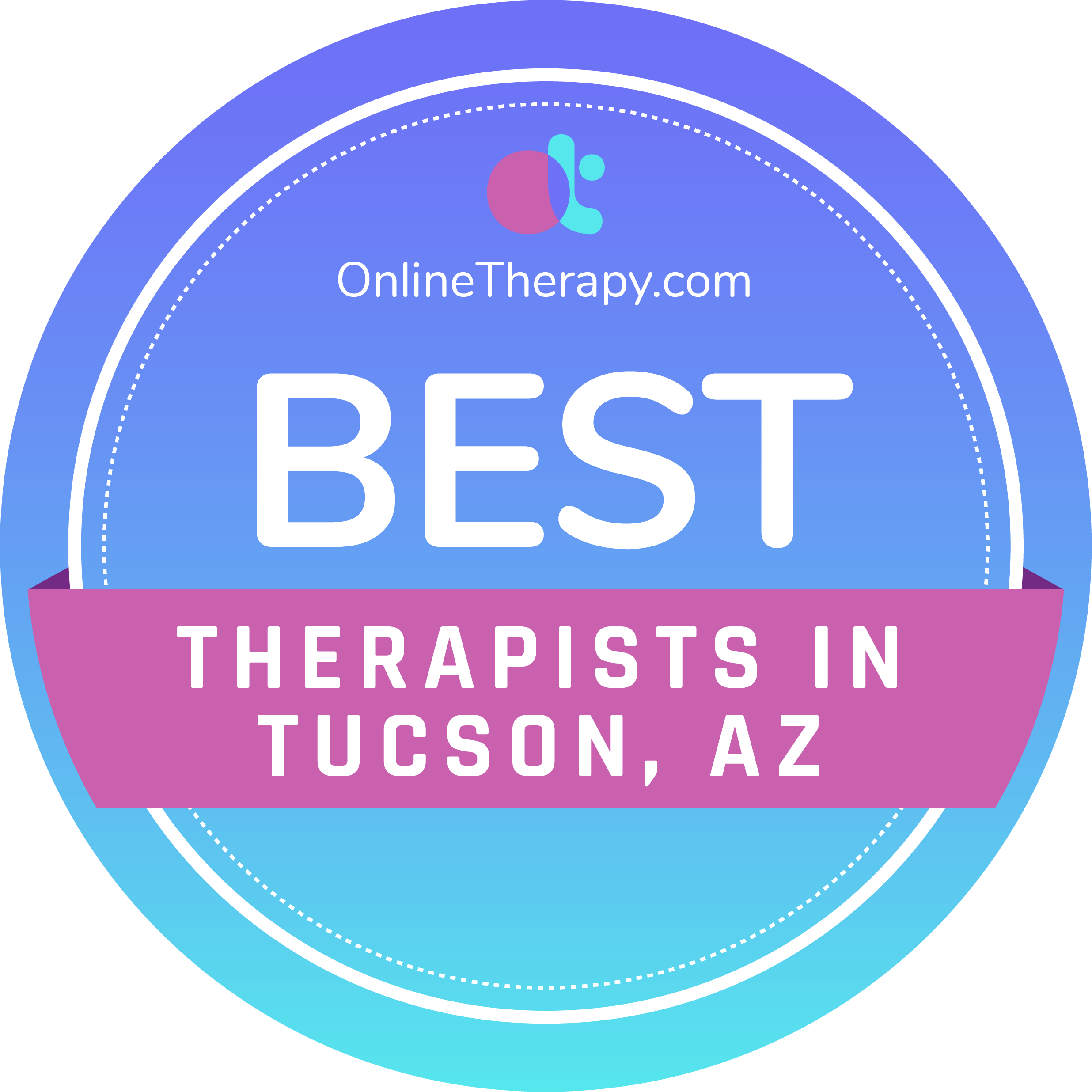best therapists in TUCSON badge